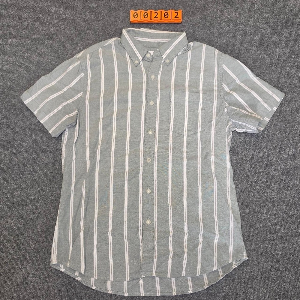 Sonoma Goods for Life Men's Medium Short Sleeve Button Down Shirt, size Medium